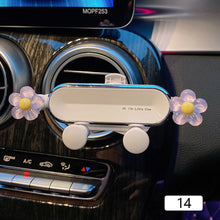 Load image into Gallery viewer, Gravity Car Mobile Phone Holder Cartoon Air Vent Clip Mount Mobile Cell Phone Stand In Car GPS Support For iPhone 13 12 Pro Xiaomi Samsung
