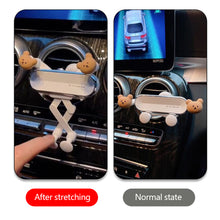 Load image into Gallery viewer, Gravity Car Mobile Phone Holder Cartoon Air Vent Clip Mount Mobile Cell Phone Stand In Car GPS Support For iPhone 13 12 Pro Xiaomi Samsung

