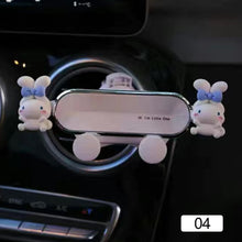 Load image into Gallery viewer, Gravity Car Mobile Phone Holder Cartoon Air Vent Clip Mount Mobile Cell Phone Stand In Car GPS Support For iPhone 13 12 Pro Xiaomi Samsung
