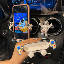 Load image into Gallery viewer, Gravity Car Mobile Phone Holder Cartoon Air Vent Clip Mount Mobile Cell Phone Stand In Car GPS Support For iPhone 13 12 Pro Xiaomi Samsung
