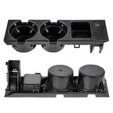 Load image into Gallery viewer, Car Front Center Console Storage Box Water Cup Holder Beverage Bottle Holder Coin Tray For BMW E46 Series 323i 318I 320I 98-06 51168217953
