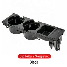 Load image into Gallery viewer, Car Front Center Console Storage Box Water Cup Holder Beverage Bottle Holder Coin Tray For BMW E46 Series 323i 318I 320I 98-06 51168217953
