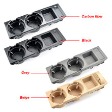 Load image into Gallery viewer, Car Front Center Console Storage Box Water Cup Holder Beverage Bottle Holder Coin Tray For BMW E46 Series 323i 318I 320I 98-06 51168217953
