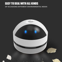 Load image into Gallery viewer, USB Mini Table Vacuum Cleaner Desk Dust Vacuum Sweeper Desktop Cleaner With Clean Brush For Home Office School Pencil Crumbs

