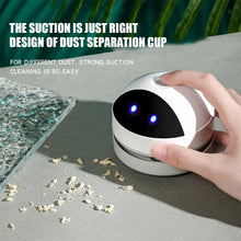 Load image into Gallery viewer, USB Mini Table Vacuum Cleaner Desk Dust Vacuum Sweeper Desktop Cleaner With Clean Brush For Home Office School Pencil Crumbs
