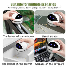 Load image into Gallery viewer, USB Mini Table Vacuum Cleaner Desk Dust Vacuum Sweeper Desktop Cleaner With Clean Brush For Home Office School Pencil Crumbs
