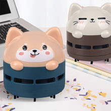 Load image into Gallery viewer, Mini Cartoon Animal Pattern Rechargeable Wireless Vacuum Cleaner Car Keyboard Vacuum Cleaner Handheld Usb Desktop Vacuum Cleaner
