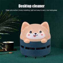 Load image into Gallery viewer, Mini Cartoon Animal Pattern Rechargeable Wireless Vacuum Cleaner Car Keyboard Vacuum Cleaner Handheld Usb Desktop Vacuum Cleaner
