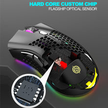 Load image into Gallery viewer, BM600 Rechargeable USB 2.4G Wireless RGB Light Honeycomb Gaming Mouse Desktop PC Computers Notebook Laptop Mice Mause Gamer Cute
