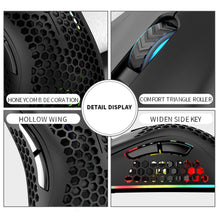 Load image into Gallery viewer, BM600 Rechargeable USB 2.4G Wireless RGB Light Honeycomb Gaming Mouse Desktop PC Computers Notebook Laptop Mice Mause Gamer Cute
