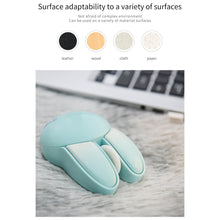 Load image into Gallery viewer, 2.4g Wireless Mouse Cute Kawaii Rabbit Shape Mice Ergonomic 3D Office Mute Mouse for Kid Girl Gift for Desktop Computer Laptop
