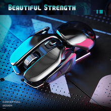 Load image into Gallery viewer, PX2 Metal 2 4G Rechargeable Wireless Mute 1600DPI Mouse 6 Buttons for PC Laptop Computer Gaming Office Home Waterproof Mouse
