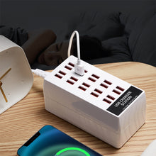 Load image into Gallery viewer, 100W 20 Port USB Phone Charger Station Power Adapter Station Fast Charger for IPhone 12 13 Pro Max Huawei Samsung Xiaomi
