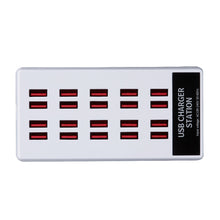 Load image into Gallery viewer, 100W 20 Port USB Phone Charger Station Power Adapter Station Fast Charger for IPhone 12 13 Pro Max Huawei Samsung Xiaomi
