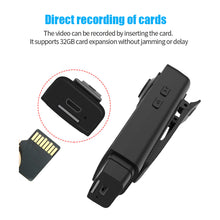 Load image into Gallery viewer, A18 1080P HD Night Vision Mini Camera 1000mAh Micro Camcorder Bodycam DV Video Recorder for Home Sports Class Online Meeting
