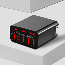 Load image into Gallery viewer, 8 Ports 40W AC Power 110-220V USB Charger 5V 2.4A EU US UK AU Plug Fast Charging For Xiaomi iPhone Speaker Bluetooth headset
