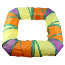 Load image into Gallery viewer, L Shape Practical Cat Tunnel Pet Tube Collapsible Play Toy Indoor Outdoor Kitty Puppy Toys for Puzzle Exercising Hiding Training Toy
