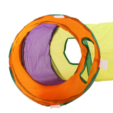 Load image into Gallery viewer, L Shape Practical Cat Tunnel Pet Tube Collapsible Play Toy Indoor Outdoor Kitty Puppy Toys for Puzzle Exercising Hiding Training Toy
