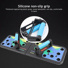 Load image into Gallery viewer, Multifunctional 12 In 1/9 In 1 Portable Push-Up Bracket Plate Chest Abdominal Lumbar Muscle Arm Training Board Home Gym Upper Limb Training Fitness Equipment
