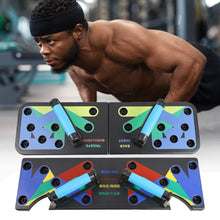 Load image into Gallery viewer, Multifunctional 12 In 1/9 In 1 Portable Push-Up Bracket Plate Chest Abdominal Lumbar Muscle Arm Training Board Home Gym Upper Limb Training Fitness Equipment

