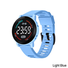 Load image into Gallery viewer, LED Digital Kids Watches Luminous Waterproof Sport Children Watch Silicone Strap Electronic Wrist Watch For Boys Girl

