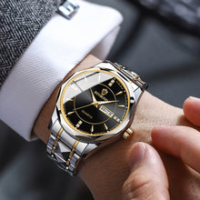 Load image into Gallery viewer, Mens Quartz Watches Brand Luxury Casual Fashion Men's Watch For Gifts Breathable Stainless Steel Waterproof Luminous Wristwatch

