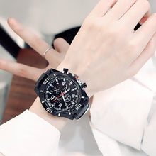 Load image into Gallery viewer, Mens Quartz Watches Sports Casual Fashion Men's Watch For Gifts Breathable Silicone Luminous Wristwatch
