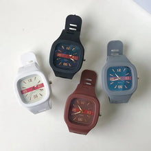 Load image into Gallery viewer, Fashion Women Watches Squartz Dial Watch Women Luxury Ladies Quartz Wristwatches Silicone Female Clock

