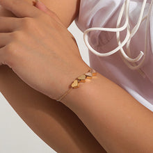 Load image into Gallery viewer, Elegant Women Heart Pendent Bracelets for Women Vintage Chain Wrist Bands Bangles for Girls Hands Jewelry
