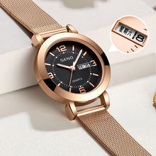 Load image into Gallery viewer, Luxury Rose Gold Watch Women Bracelet Watches Top Brand Ladies Casual Quartz Watch Steel Women's Wristwatch
