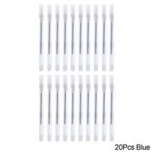Load image into Gallery viewer, Gel Pen Transparent Frosted Gel Pen 0.5mm Full Needle Tube Carbon Office Pen Black Red Blue Exam Brush Pen Stationery
