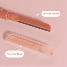 Load image into Gallery viewer, Natural Waterproof Solid Eye Brow Pencil with Brush Anti-sweat Eyebrow Trimmer Long Lasting Eyebrow Pencil Beauty Makeup
