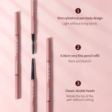 Load image into Gallery viewer, Extremely Fine Eyebrow Pencil Durable Waterproof and Sweat Resistant with Brush Anti-sweat Long Lasting Eyebrow Pencil Makeup
