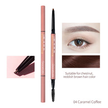 Load image into Gallery viewer, Extremely Fine Eyebrow Pencil Durable Waterproof and Sweat Resistant with Brush Anti-sweat Long Lasting Eyebrow Pencil Makeup
