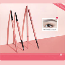Load image into Gallery viewer, Extremely Fine Eyebrow Pencil Durable Waterproof and Sweat Resistant with Brush Anti-sweat Long Lasting Eyebrow Pencil Makeup
