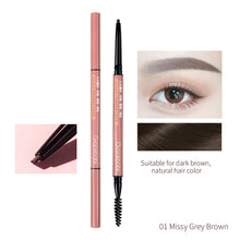 Load image into Gallery viewer, Extremely Fine Eyebrow Pencil Durable Waterproof and Sweat Resistant with Brush Anti-sweat Long Lasting Eyebrow Pencil Makeup
