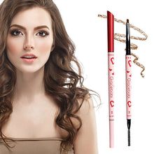 Load image into Gallery viewer, Natural Waterproof Sweat Proof Precise Brow Definer Long Lasting Waterproof Sweat Proof Blonde Brown Eye Brow Makeup Cosmetic
