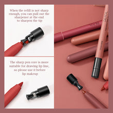 Load image into Gallery viewer, Matte Lipliner Lipstick Non-fading Waterproof Long-lasting Nude Matte Lipstick Women Lip Makeup Cosmetics

