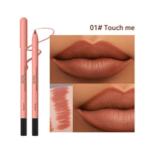 Load image into Gallery viewer, Matte Lipliner Lipstick Non-fading Waterproof Long-lasting Nude Matte Lipstick Women Lip Makeup Cosmetics
