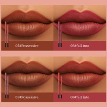 Load image into Gallery viewer, Matte Lipliner Lipstick Non-fading Waterproof Long-lasting Nude Matte Lipstick Women Lip Makeup Cosmetics
