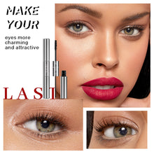Load image into Gallery viewer, Non-smudge Waterproof Thin Eye Black Slim Thick Curling Quick Drying Long Lasting Double-ended Eye Mascara Makeup Cosmetic
