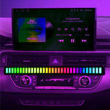 Load image into Gallery viewer, RGB Sound Control LED Light Pickup Lights Voice Activated Rhythm Light RGB Color LED Lamp Bar Of Music Ambient Light
