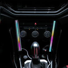 Load image into Gallery viewer, RGB Sound Control LED Light Pickup Lights Voice Activated Rhythm Light RGB Color LED Lamp Bar Of Music Ambient Light
