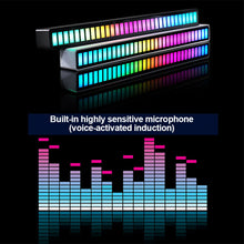 Load image into Gallery viewer, RGB Sound Control LED Light Pickup Lights Voice Activated Rhythm Light RGB Color LED Lamp Bar Of Music Ambient Light
