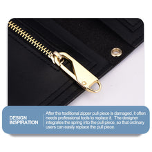 Load image into Gallery viewer, 5PCS DIY Zipper Slider Puller Instant Zipper Repair Kit Replacement For Broken Buckle Travel Bag Suitcase Zipper Head
