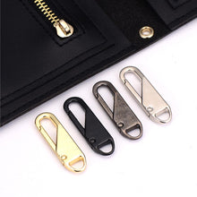 Load image into Gallery viewer, 5PCS DIY Zipper Slider Puller Instant Zipper Repair Kit Replacement For Broken Buckle Travel Bag Suitcase Zipper Head
