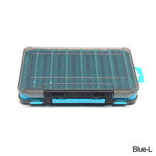 Load image into Gallery viewer, Double Sided Fishing Tool organizer Boxes Fishing Tackle Box Fishing Accessories Lure Hook Storage Case
