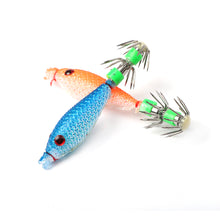 Load image into Gallery viewer, 5Pcs Fishing Lure Luminous Squid Soft Fake Lures Baits Noctilucent Octopus Hook Jigs Pesca Fishing Tackle Set Glow in Dark
