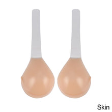 Load image into Gallery viewer, Silicone Plus Size Invisible Bra Sexy Women Underwire Strapless Push-Up Adhesive Sticky Bra Gel Backless For Party Dress
