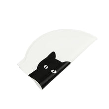 Load image into Gallery viewer, Kids Teens Adults Waterproof Elastic Fabric Swim Caps Swimming Cap Girls Cute Cartoon Durable Silicone Swim Caps For Long Hair
